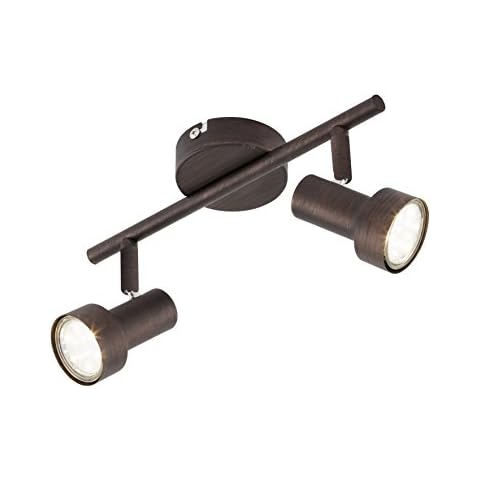 Briloner Spot de plafond cuivre antique Cover