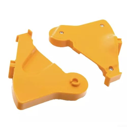 Brazo ajustable para Zebra ZD420T de alta resistencia con panel lateral de ABS amarillo 6