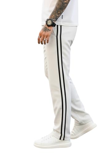 Image of dockstreet Track Pant for Men || Baggy Fit || Track Pants || Full Elastic Jogger Track Pant ||