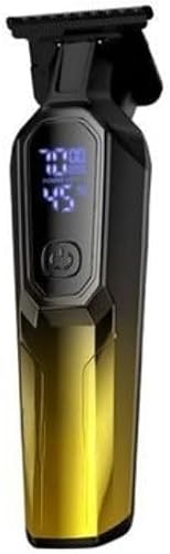 Electric Cordless T-Blade Hair Trimmer – Rechargeable Beard & Hair Clipper with LED Display