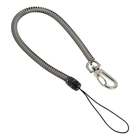 Pacific Handy Cutter CL36 Clip-On Coil Lanyard, For Utility Knives, Safety Cutters, and Hand Tools, Extends to 48 Inches, Safe Tool Retention Cover