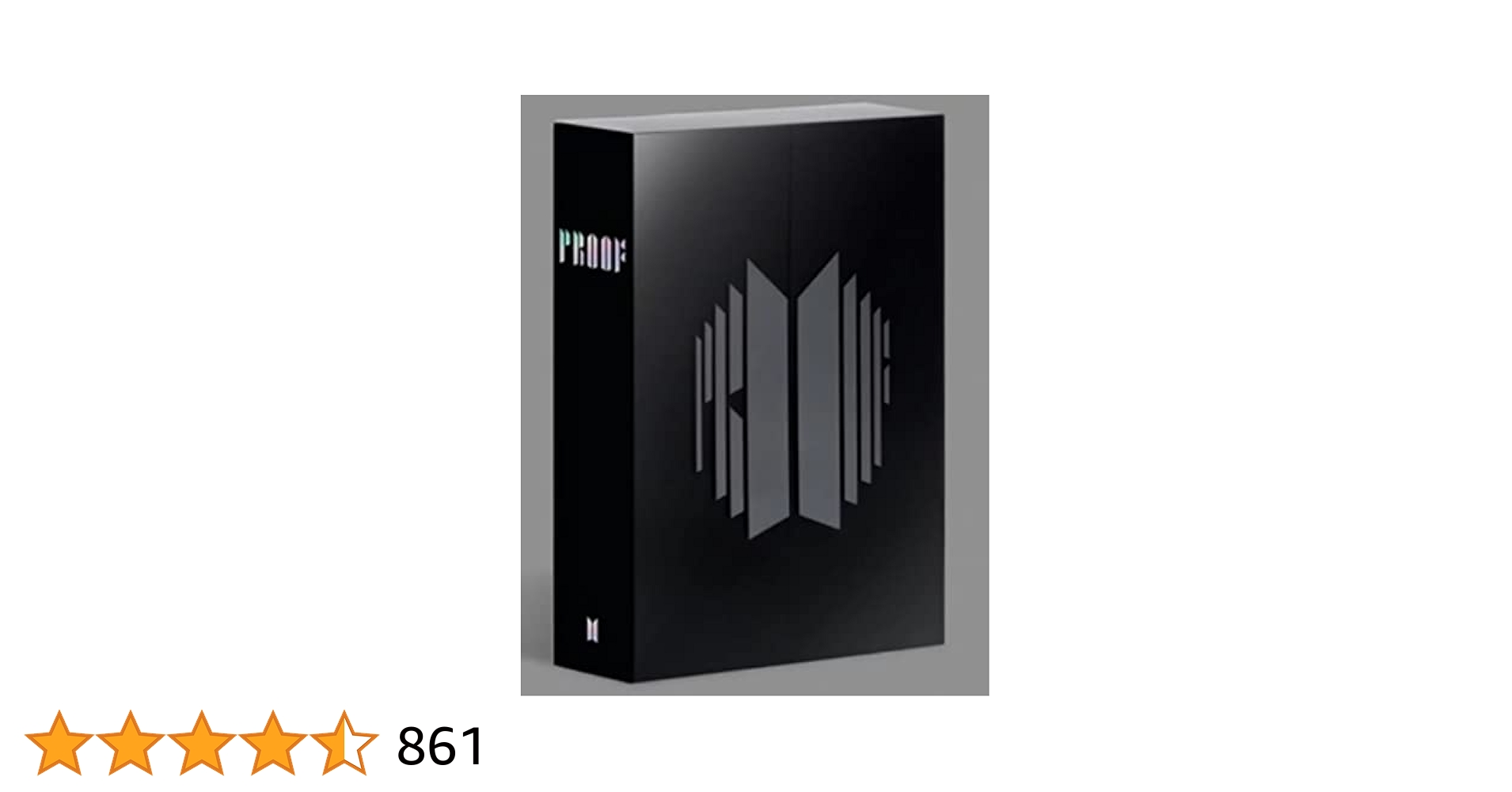 BTS Proof Standard Edition 未開封 外付特典ステッカー BTS Proof Standard Edition 未開封 外付特典ステッカー Proof