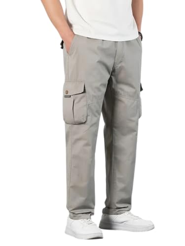 Image of Samfor Cargo Pant for Men - Stylish, Comfortable, Multi-Pocket Design for Outdoor, Work Wear & Casual