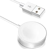 Apple Watch Charger Magnetic Charging Cable[Apple MFi Certified] Magnetic Wireless Safe and Fast Portable USB Plug Charger Cable Cord Compatible for Apple Watch Series 6 SE 5 4 3 2 1(3.3Ft)