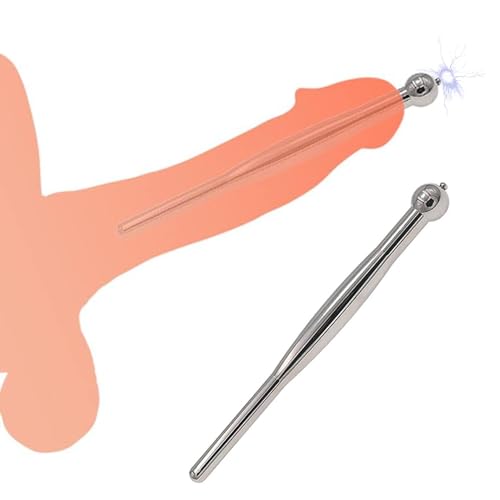 NAIXBTY Solide Edelstahl Erotik-Dilator für ihn, SM große Urethral-Plug Sonde max. Ø 13mm zur Harnröhren-Stimulation und Dehnung - Herren-Dilatator