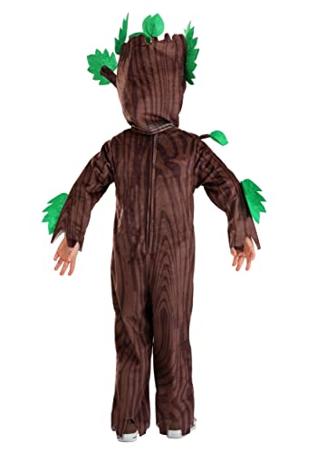Disfraz de árbol para niños 2T con ardilla y hojas miniatura 5