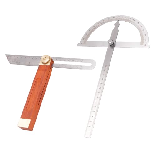 Kit Flexómetro Buscador de Ángulos Ajustable de Acero miniatura 4