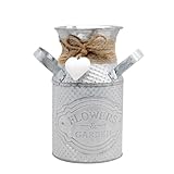 Vase rustique rose - accessoire de jardinage, idéal pour décorer un jardin, un bureau, une étagère, une table à manger, un salon, une salle de réception et partout . grand vase rustique rose à poser au