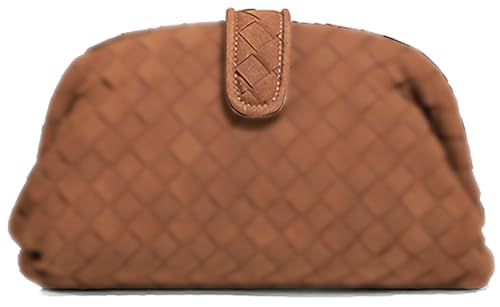 Image of Molodo Woven Bags for Women Shoulder Bag PU Leather Handwoven Crossbody Bag Satchel Woven Purses