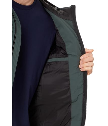 Image of Water Resistant Performance Stretch Hooded Puffer Jacket