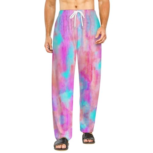 Bas de pyjama violet femme long pour vos journées cocooning à la maison