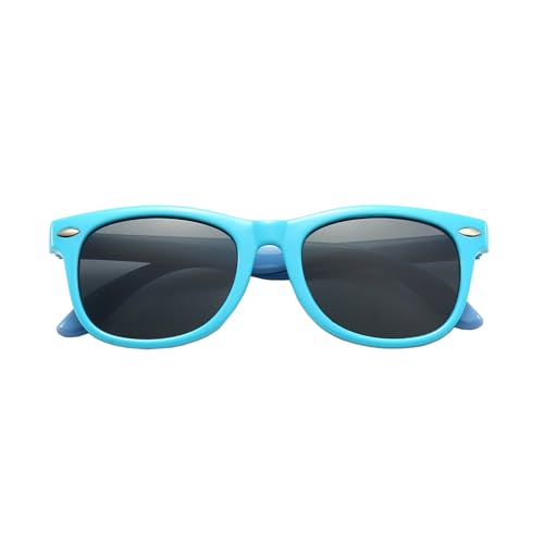 Image of FANNYGO 3 Pack Kids Sunglasses for Boys Girls Kid children's Polarized Sunglasses Age 3-10