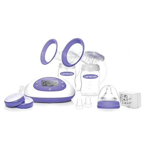 Lansinoh Signature Pro Portable Double Electric Breast Pump with LCD