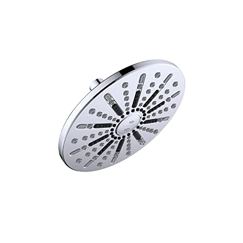 Image of Design House 582718-PC Ian Modern 8-inch 2-Function Showerhead, Polished Chrome