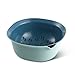 Durszlak 2-in-1kitchen Colander Set Plastikowy koszyk Drenażowy Duży Houseen Kitchen Filtr Miska do mycia Owoców Warzywa i sałatki Sitko Durszlaka (Color : Green)