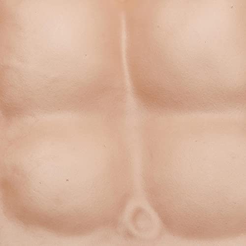 Image of CALANDIS Funny Fake Muscle Chic Gift Lifelike for Halloween Outdoor Costume Parties