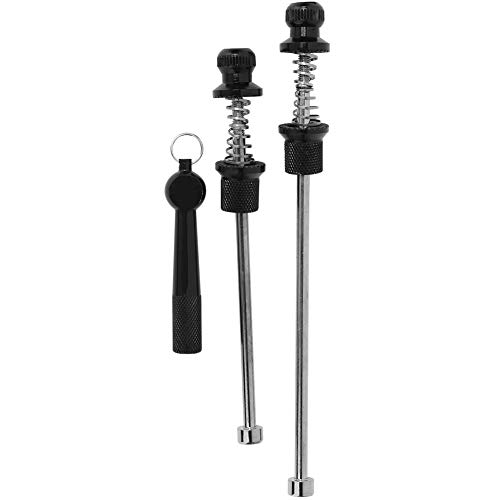 Entatial Brochette à dégagement Rapide pour axe traversant de vélo, brochette de vélo légère Durable pour(L:148mm