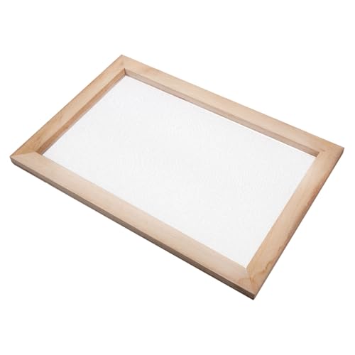 KONTONTY DIY Paper Making Kit Wooden Frame Paper Making Screen for Boys and Girls Adults