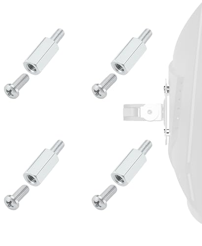 3IDEE VESA Abstandhalter Set - VESA Schrauben M4-15mm Distanz - kompatibel mit vielen Monitoren (Samsung, HP, MSI, Dell)