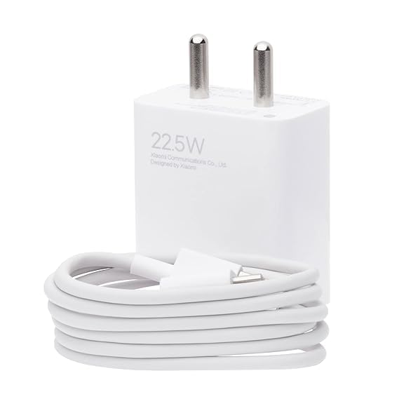 Original Mi Xiaomi 22.5W Fast USB Type C Charger Combo|Compatible for Mobile,Power Banks|Fast Charging|(Adapter + USB to Type C Cable)|White (SPP50)-picture-11