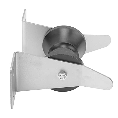 Soporte de anclaje marino Alomejor con doble rodillo fijo para guiar la cadena sin fricción