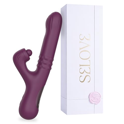 Vibromasseur lapin avec perles coulissantes et tapotement clitoridien
