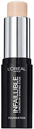 2 x L'Oreal Infaillible Longwear Shaping Stick Foundation 9g - 120 Rose Vanilla