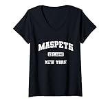 Photo Gallery donna maspeth new york ny vintage stato stile atletico maglietta con collo a v Photo Gallery donna maspeth new york ny vintage stato stile atletico maglietta con collo a v