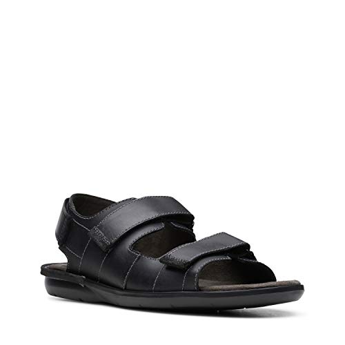 Image of Clarks Men's 26148456 Black Outdoor Sandals