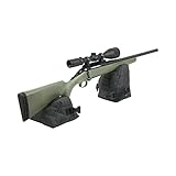 Allen Company Outdoor Rifle Rest Shooting Bags Target Sports Shooting Bench Rest Front & Rear Sand Bag Stand Holders for Gun Rifle Shooting - Gray