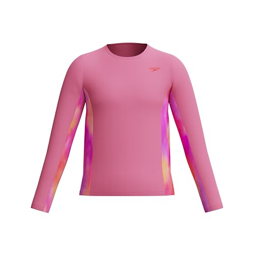 Image of Speedo Girl's Uv Swim Shirt Long Sleeve Rashguard