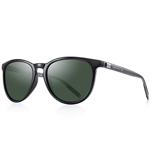 Image of MERRY'S Unisex Polarized Aluminum Sunglasses Vintage Sun Glasses For Men /Women S8286