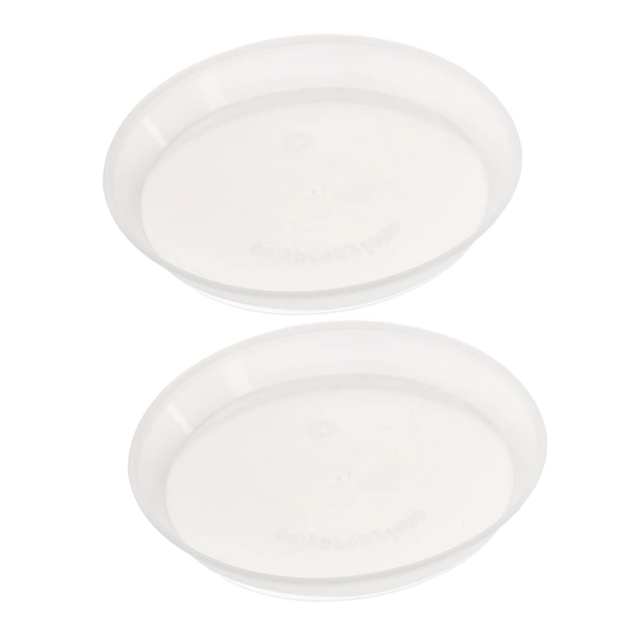 Cabilock 2Pcs Portable Food Container Plastic Snack Dish for Fruits Vegetables and Camping Easy to Clean Compact for Home Outdoor Bbq and Picnic Use