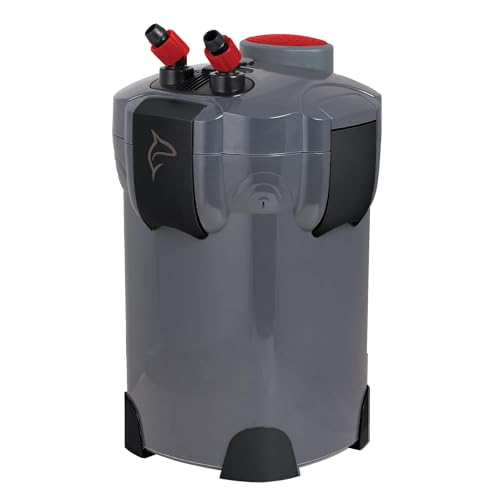 Aquatop CF-300MKII 3-Stage 264 Gph Canister Filter With Super Quiet Vortex Easy Prime – 55W Power For Up To 75-Gal thumb #1