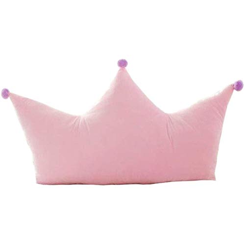 JKL J-Almohada Niños Niñas Princesa Cojín de Cama, decoración de Interior Sofá Almohada bebé Calmar Juguete de los niños extraíble (Color : Pink, Size : 85cm)