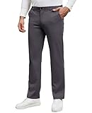Zetieny Hombre Pantalones Chinos de Casual Algodón Pantalón Elástico de Corte Ajustado Clásico Pantalon con Bolsillos