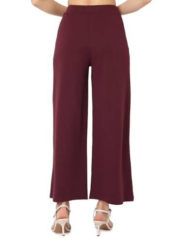 Image of Smarty Pants Women's Cotton Rib Pleated Trouser.