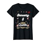 Queen Since January 5 Women Birthday