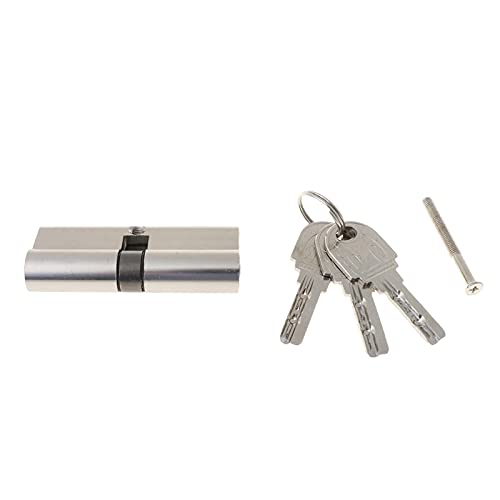 Cerradura de cilindro europeo, cilindro de cerradura de puerta antirrobo con llaves, barril Interior de 90mm(60mm)