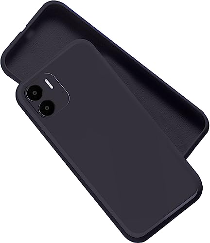 Image of A rtistque Back Cover Case for Mi Redmi A2 / A1 with Camera Protection | Shockproof TPU | Stylish Protective Design | Slim Fit | Ultra Matte | Mi Redmi A2 / A1 Back Cover - Black