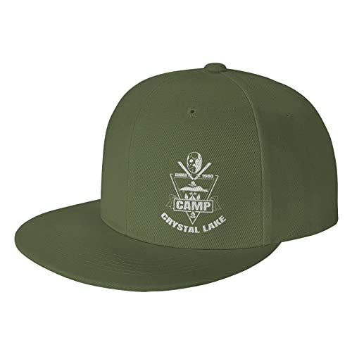 Hombres Mujeres Gorra De Malla Campamento Crystal Lake Divertido Fanático De La Película De Terror De Los 80 Gorra Deportiva Cómoda Sombrero De Papá Visera Curva Protección Solar Gorras