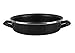 MAGEFESA Black - Molde de Horno 28cm de Acero vitrificado Exterior Negro. Antiadherente bicapa Reforzado, Apto también para Todo Tipo de cocinas, Especial inducción. 50% de Ahorro energético.