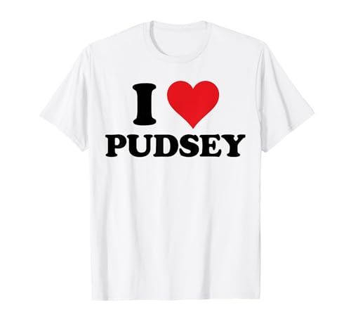 I Heart Pudsey Love UK T-Shirt