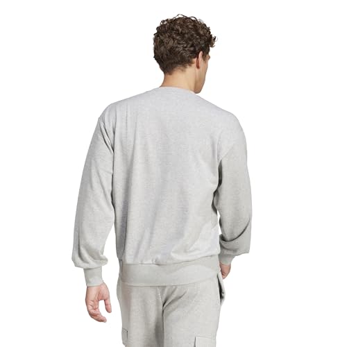 Image of adidas Mens Cotton M Feelcozy Swt Crew Neck Sweatshirt