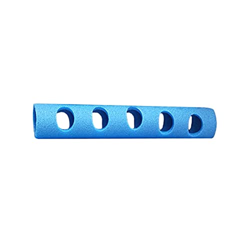 MEYING Conector De Espuma para Natación, Conector De Fideos De Piscina, Conector Macarrones Lazo, Conector De Fideos De Flotador De Natación con 0/1/2/3/4/5/6/7 Orificios Cruzados