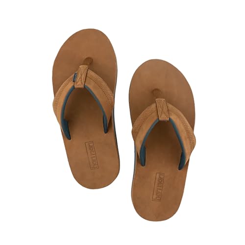 Hari Mari- Grande- Men's Nubuck Suede Leather Flip Flops with Wider Footbeds and Larger Straps- No Break Ins, Firm Arch Support, Flexible and Lightweight2