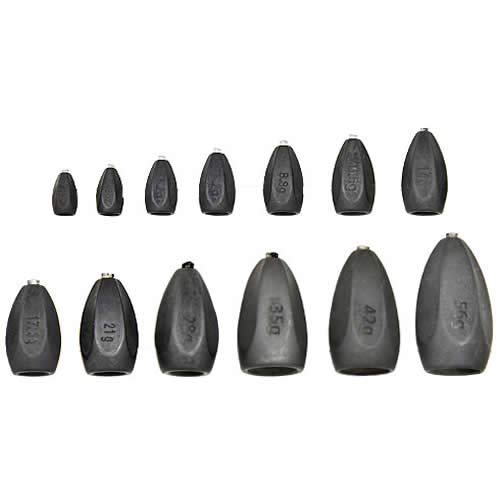 カンジインターナショナル 【 Bullet Sinker Black / バレットシンカー ブラック 】1/2oz オンス