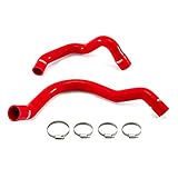 Mishimoto MMHOSE-XJ6-92RD Radiator Coolant Hose Kit Fits Jeep Cherokee XJ 4.0L 1991-2001 Red
