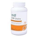 Klaire Labs SFI Health CDP Choline 250mg - Soy-Free Choline Supplements - Cognizin Citicoline to Help Support Memory, Focus & Attention - Bioavailable Active Form, Hypoallergenic (60 Capsules)