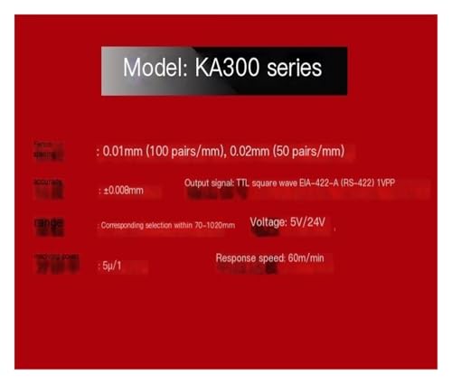 Medidor de Desplazamiento Digital KA300 220mm 5um 5V TTL miniatura 3